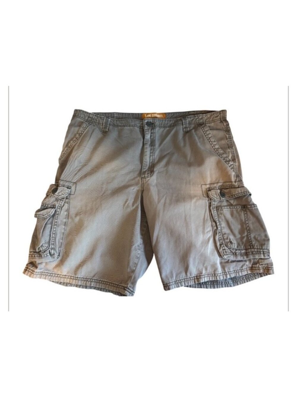 Lee Dungarees Gray Cargo Men’s 6 Pocket Shorts Size 42